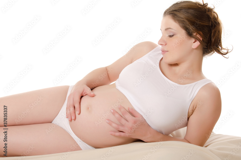 The pregnant woman The pregnant woman