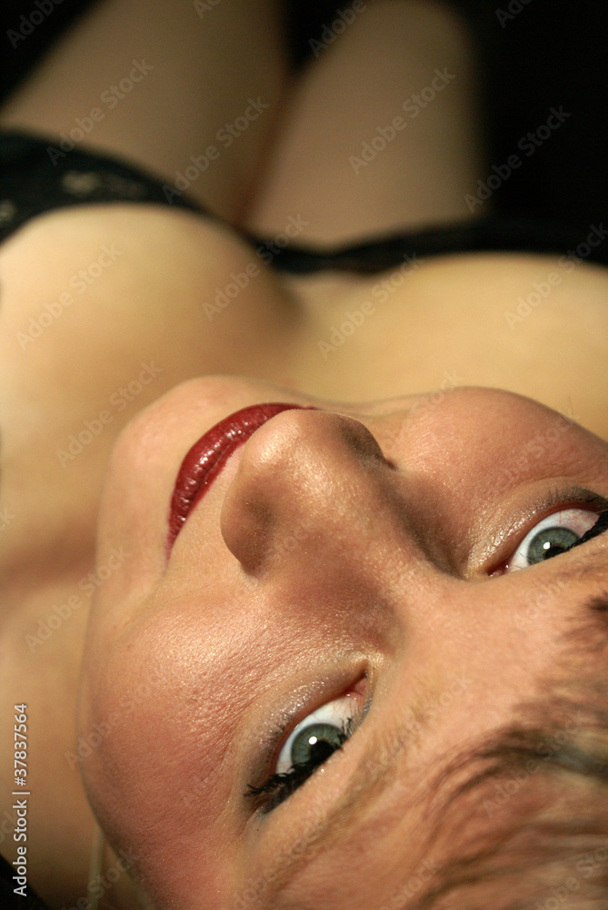 Naklejka premium Verträumter Blick