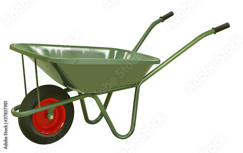 Canvas-taulu wheelbarrow 1