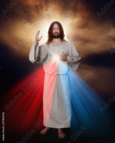 Konstfotografi Divine Mercy Image