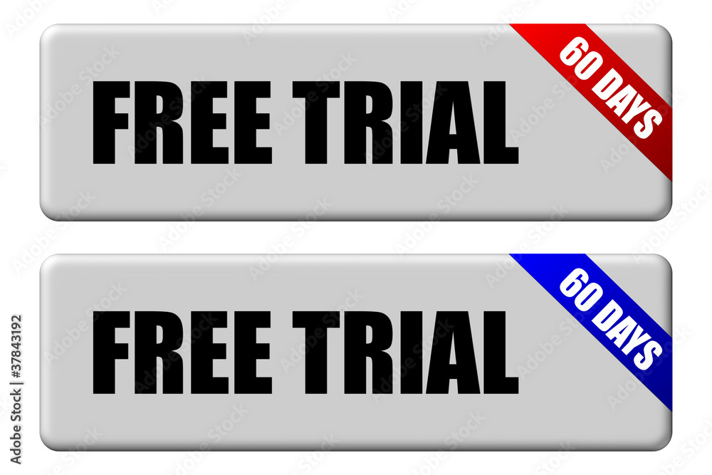 2 Button grau Band rot blau FREE TRIAL 60 DAYS 2 Button grau Band rot blau FREE TRIAL 60 DAYS