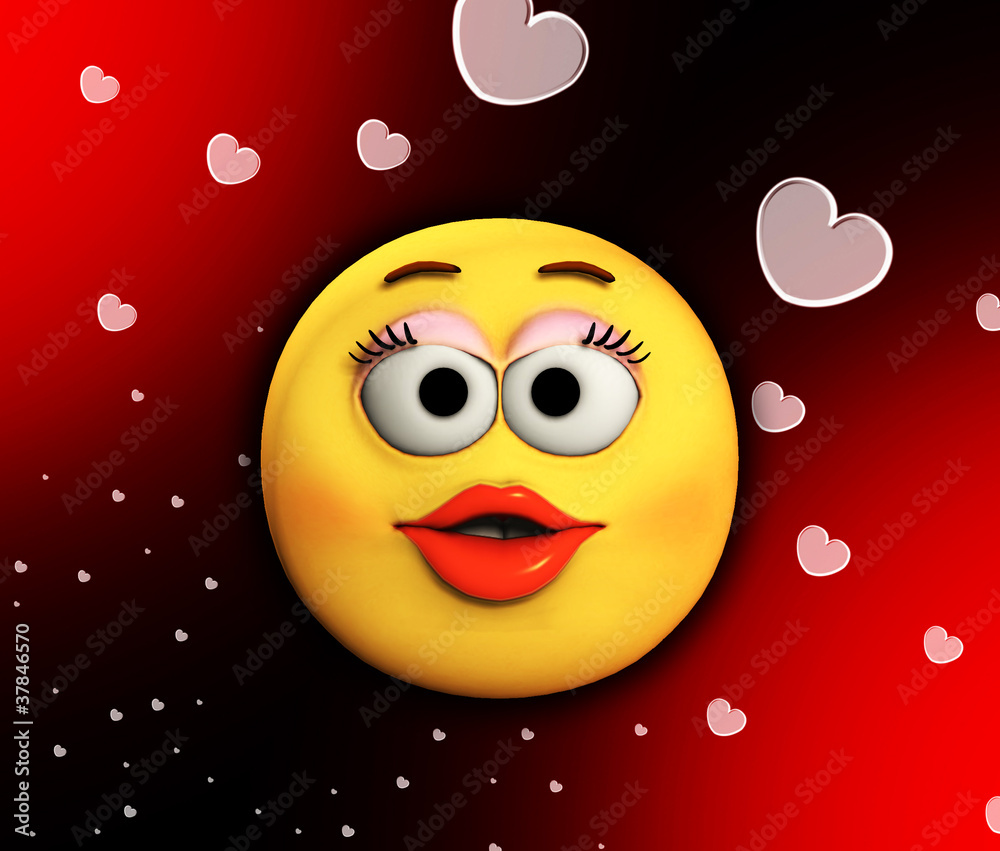 Cartoon Kiss Of Love Cartoon Kiss Of Love