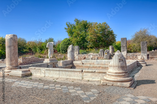 Hadrianic Baths in Aphrodisias photo