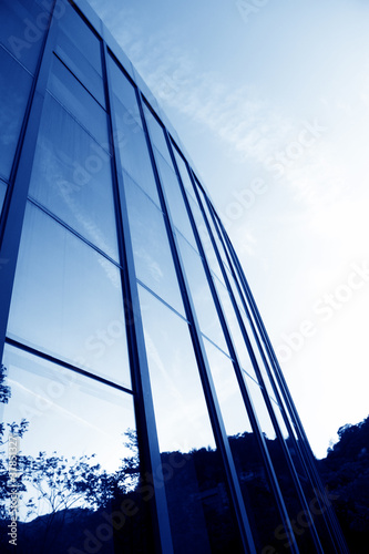 modern glass silhouettes