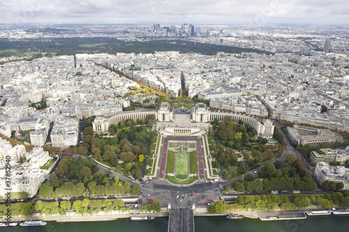 Paryż - panorama #37852940