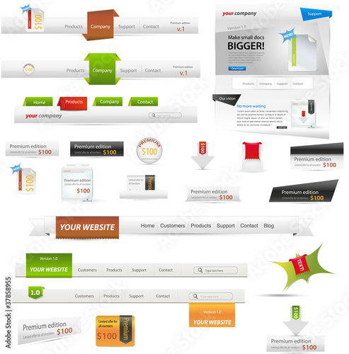 Web graphic collection