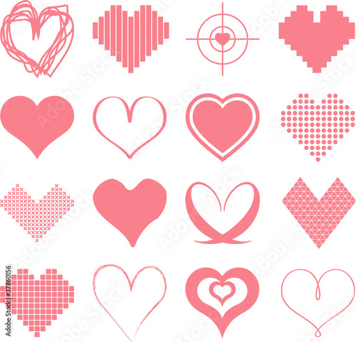 different types of hearts