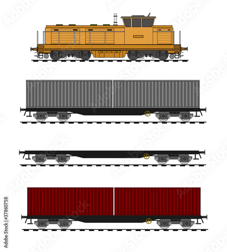 Container train