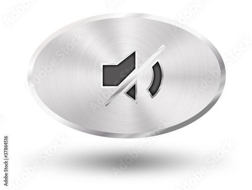 ovaler-Metallischer-speaker-aus