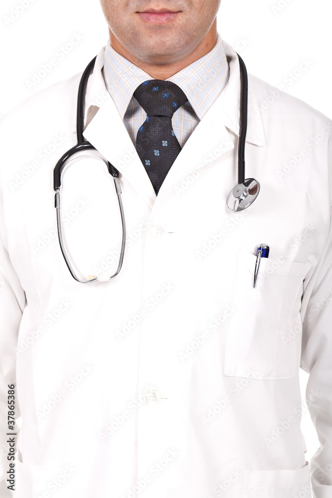 male doctor with a stethoscope on his neck male doctor with a stethoscope on his neck
