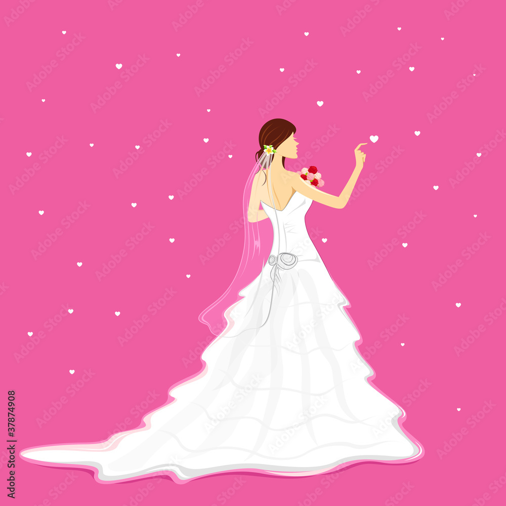 Bride with Bouquet Bride with Bouquet