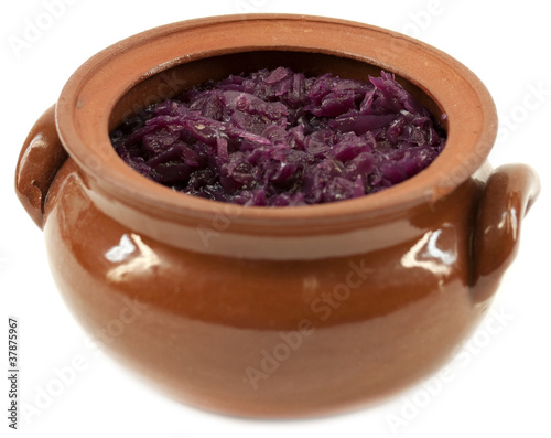 Red sauerkraut