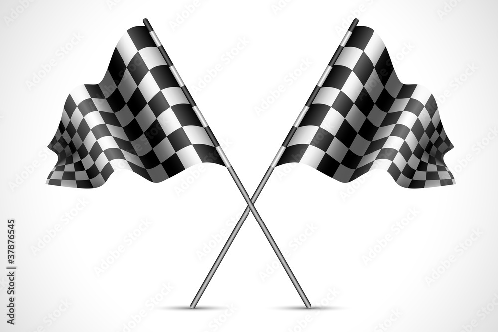 Fototapeta premium Race Flag