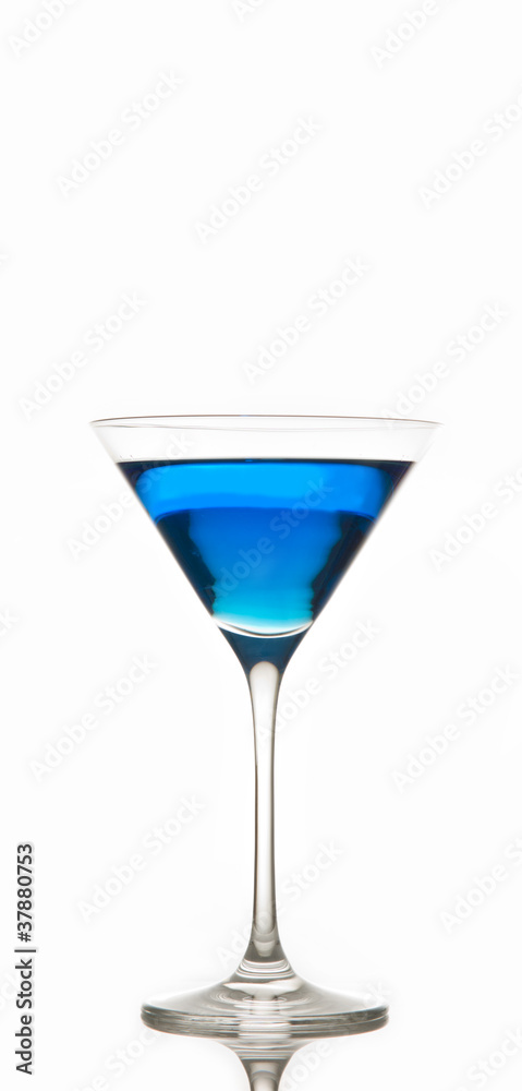 blue cocktail