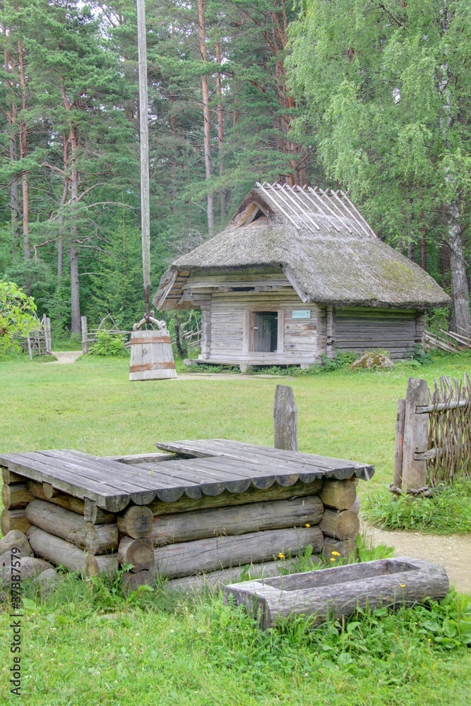 maison traditionnelle estonienne