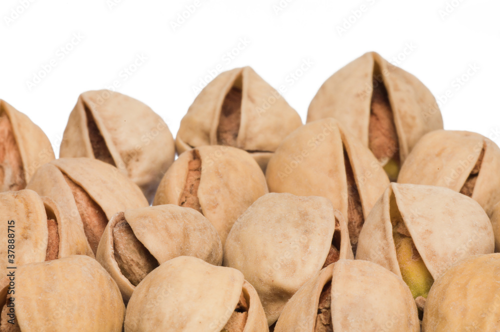 Salty pistachios