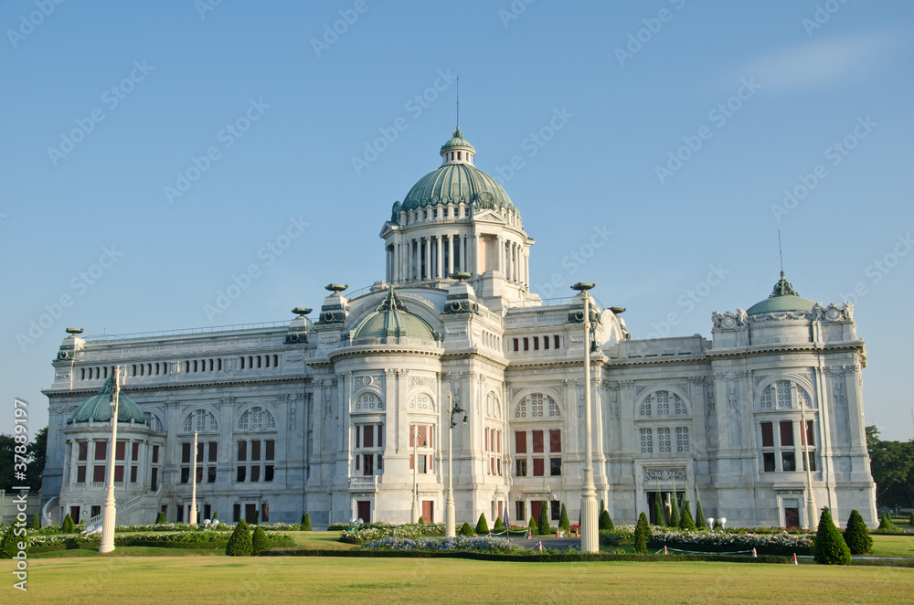 Classical architecture of Anantasamakhom Throne Hall, Thailand