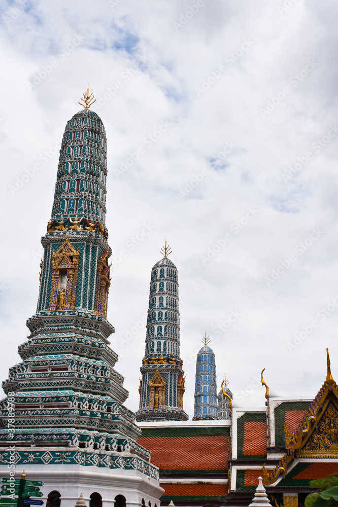Obraz premium Decoration in Wat Phra Kaew