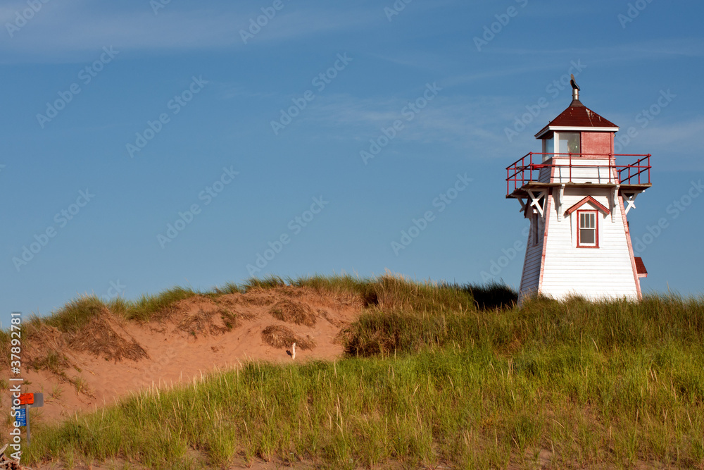 Covehead Lighthouse in Stanhope, Prince Edward Island