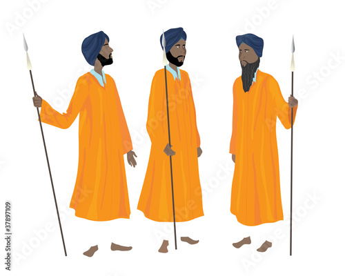 golden temple guards