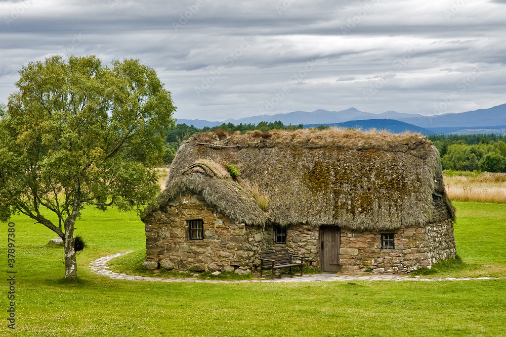 Old farmhouse in Scotland