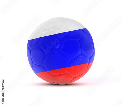 fu  ball russland football russia 3d