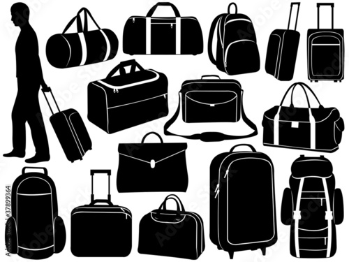 Different bags set