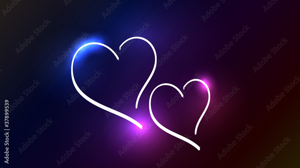 Heart background Heart background