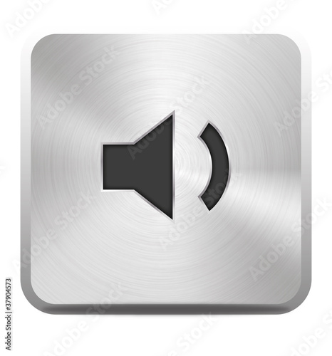 metallischerButton-lautsprecher