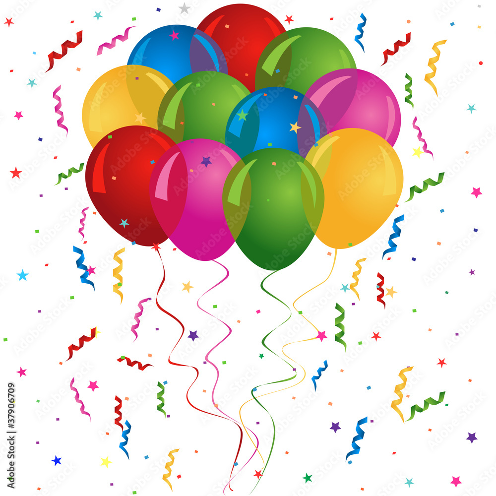 Balloons for birthday or party Balloons for birthday or party