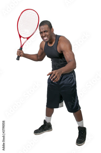 Man Playing Tennis © Rob Byron