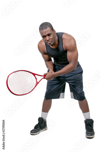 Man Playing Tennis © Rob Byron