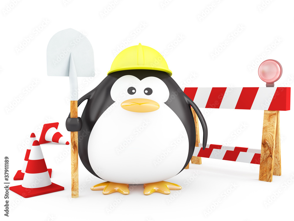 Obraz premium Under construction