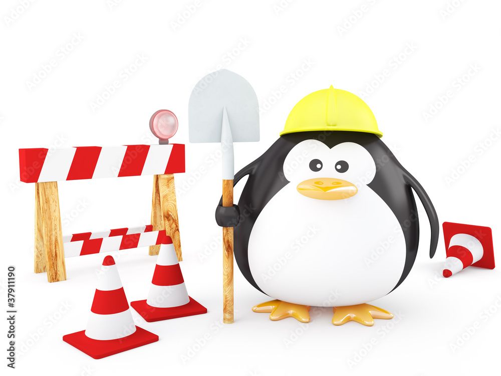 Obraz premium Under construction