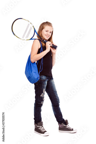 Tennis girl © Xalanx