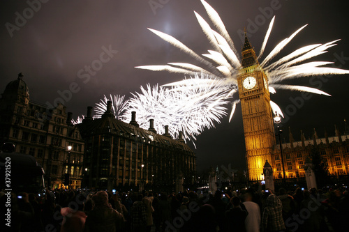Photography New Year's Eve Fireworks
