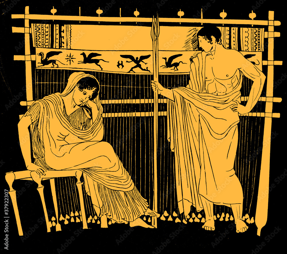 Naklejka premium Penelope