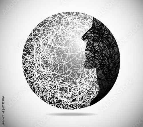 Magic abstract sphere