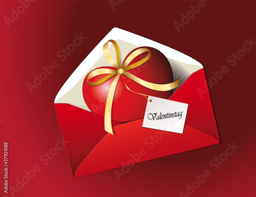 Valentinstags Liebesbrief