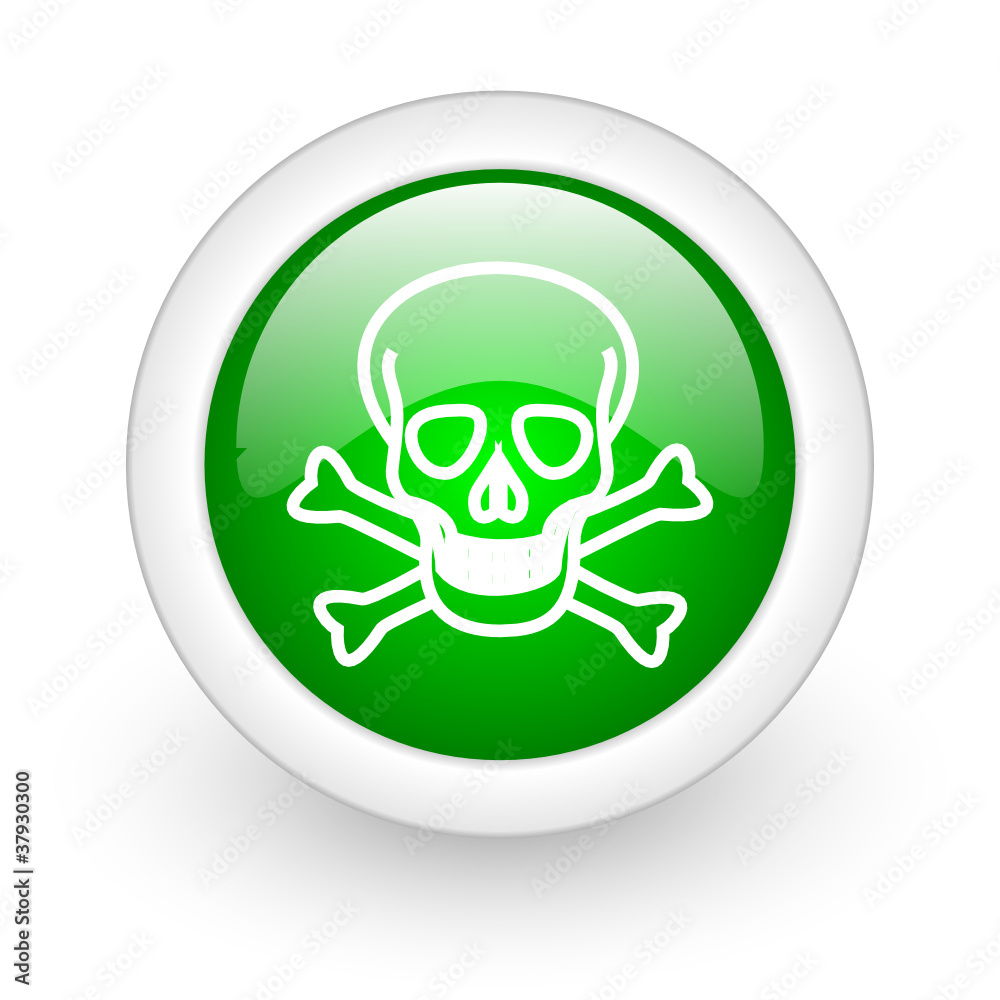 skull web button skull web button