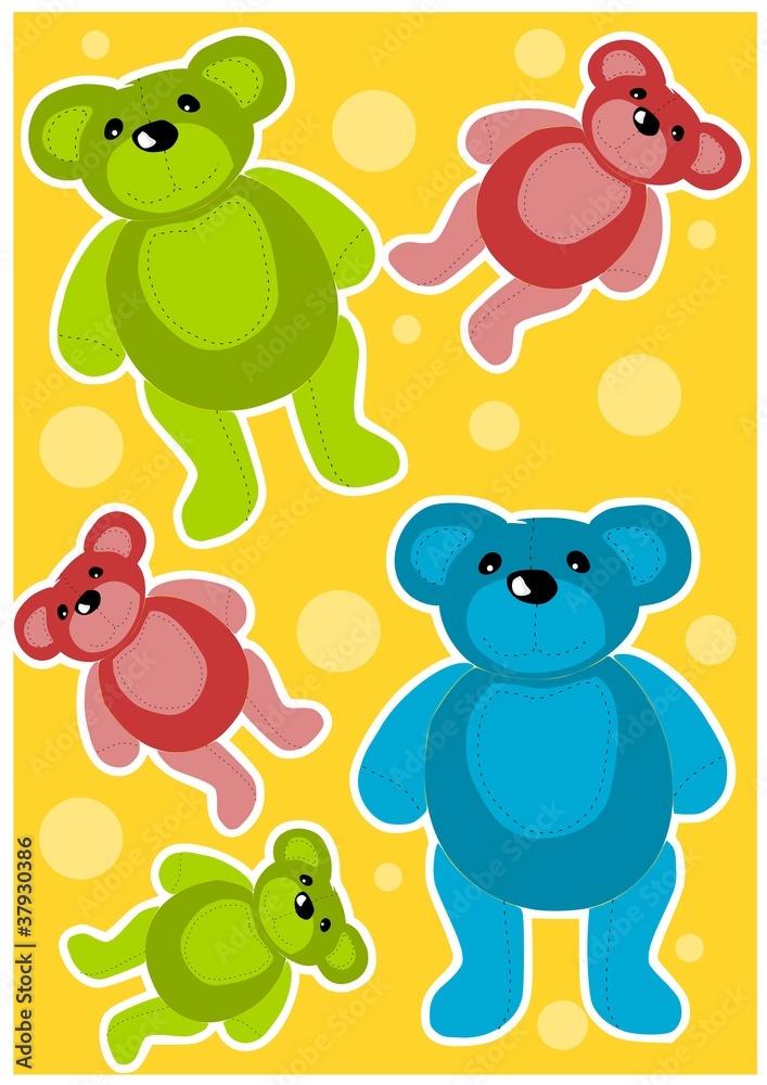 Teddy bears background Teddy bears background