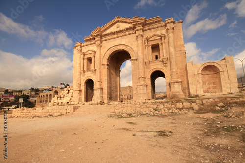 Fotografia, Obraz Hadrian's Arch,Jarash Jordan
