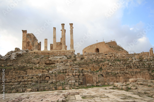 Temple of Zeus,Jarash Jordan