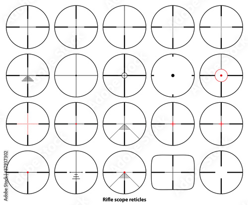 Réticules de lunettes de tir