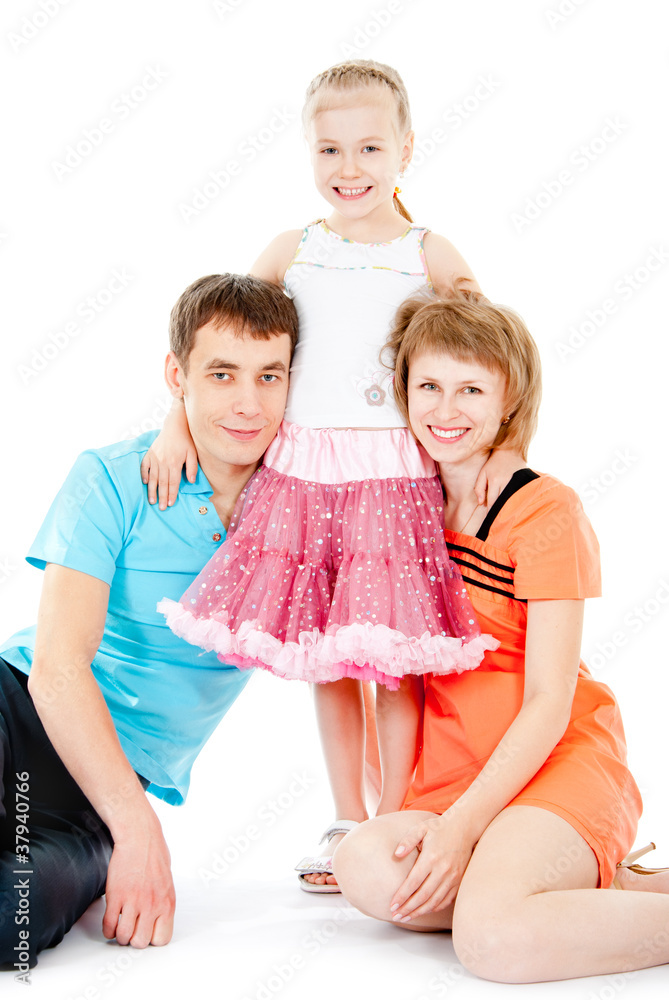 family with children