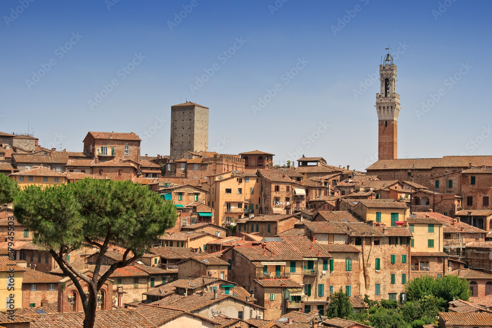 Panorama von Siena