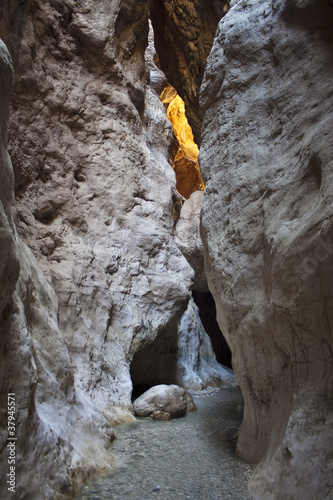 Deep Saklikent canyon in Turkey photo