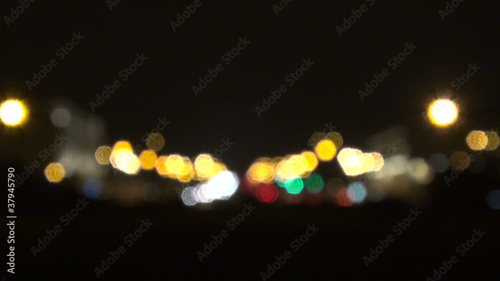 The lights in the defocusing