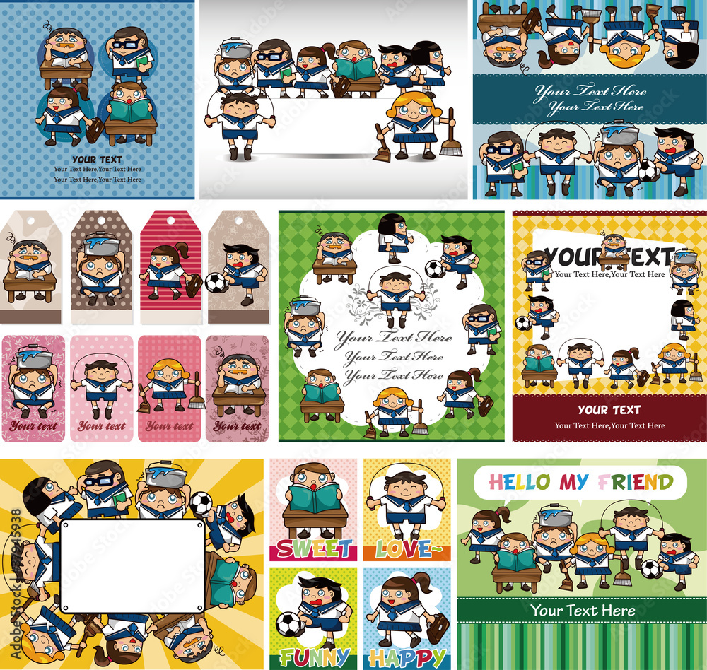 Obraz premium student card