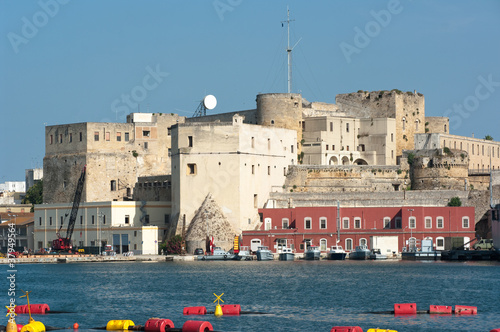 The Swabian Castle In Brindisi